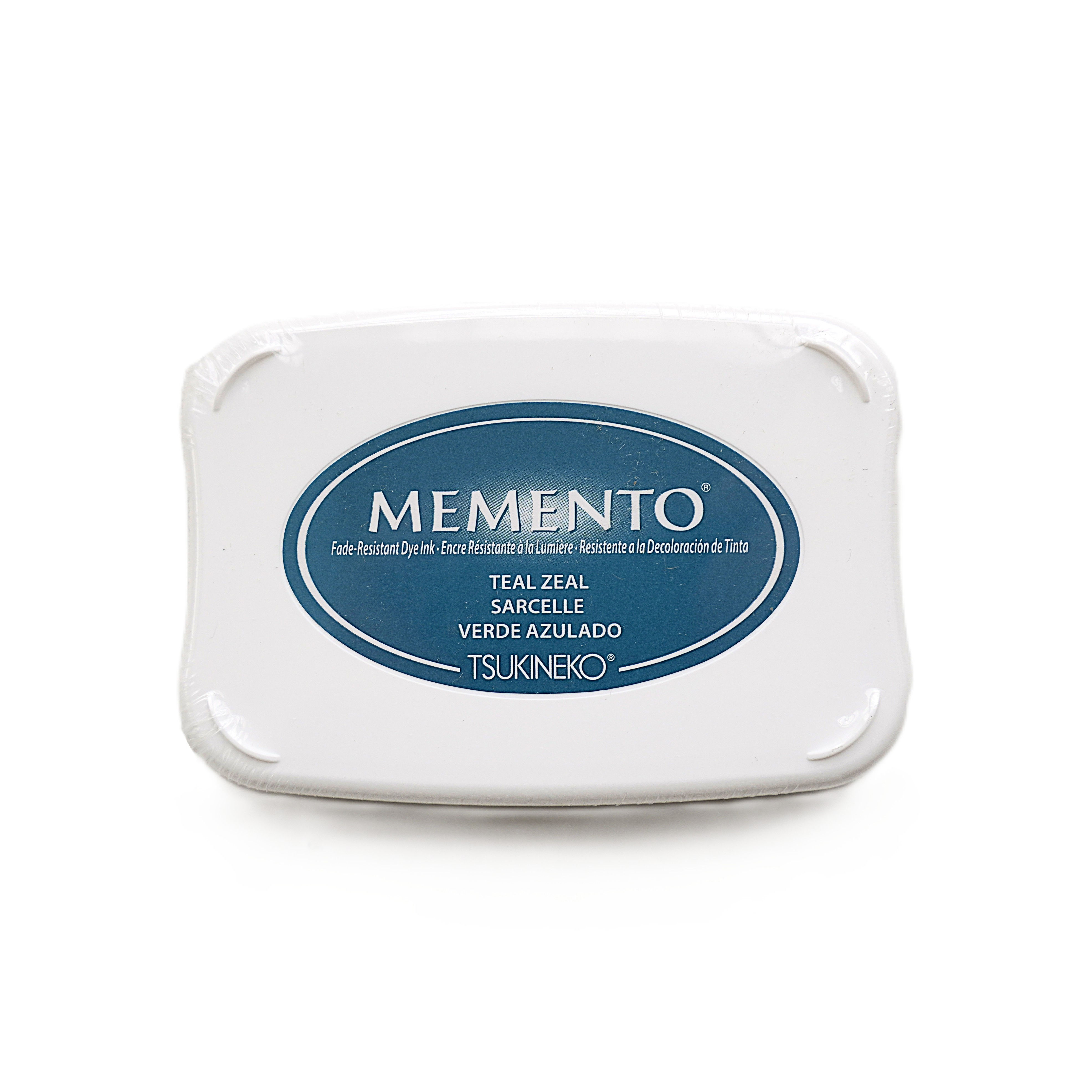 Tsukineko Memento Ink Pad - Teal Zeal