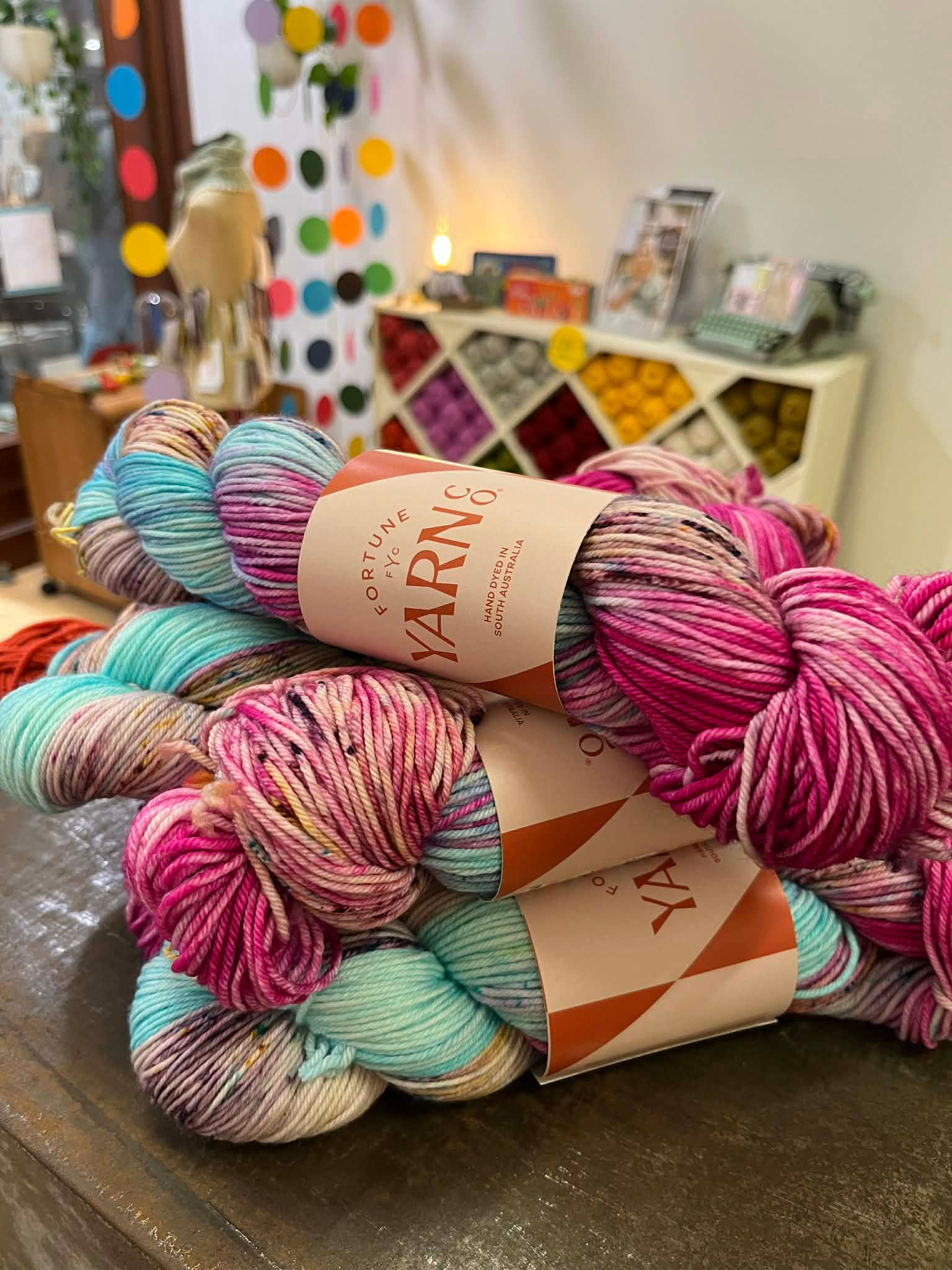 Fortune Yarn Co. DK Sock - Mermaid Macaron