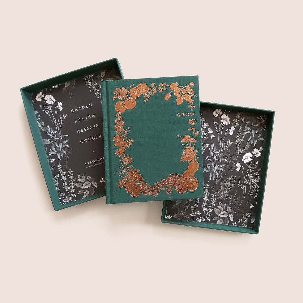 Thumbnail: Typoflora Grow Garden Planner - Forest Green