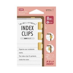 Midori Chiratto Index Clips - Small Brass