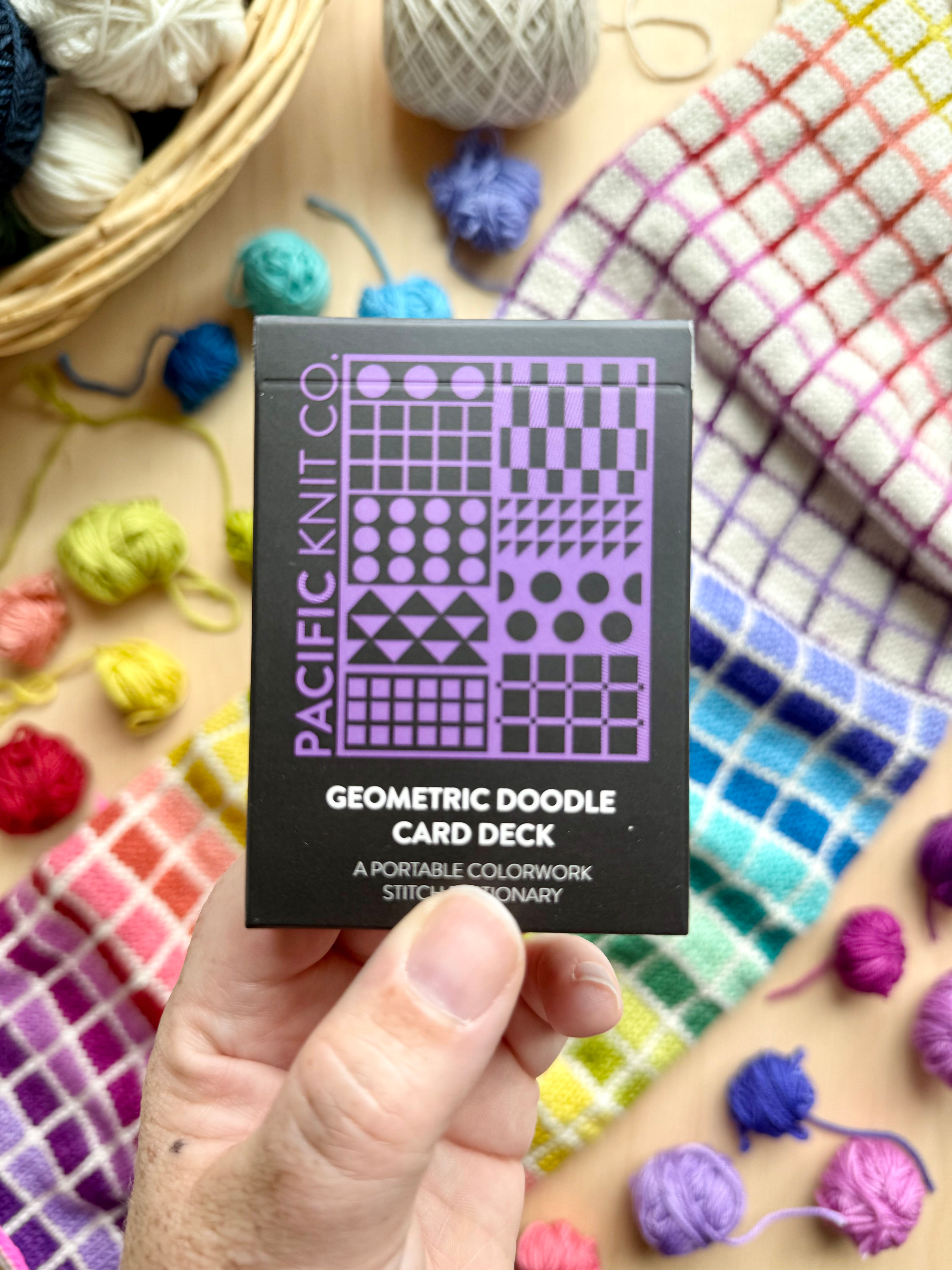 Pacific Knit Co. Doodle Card Deck - Geometric