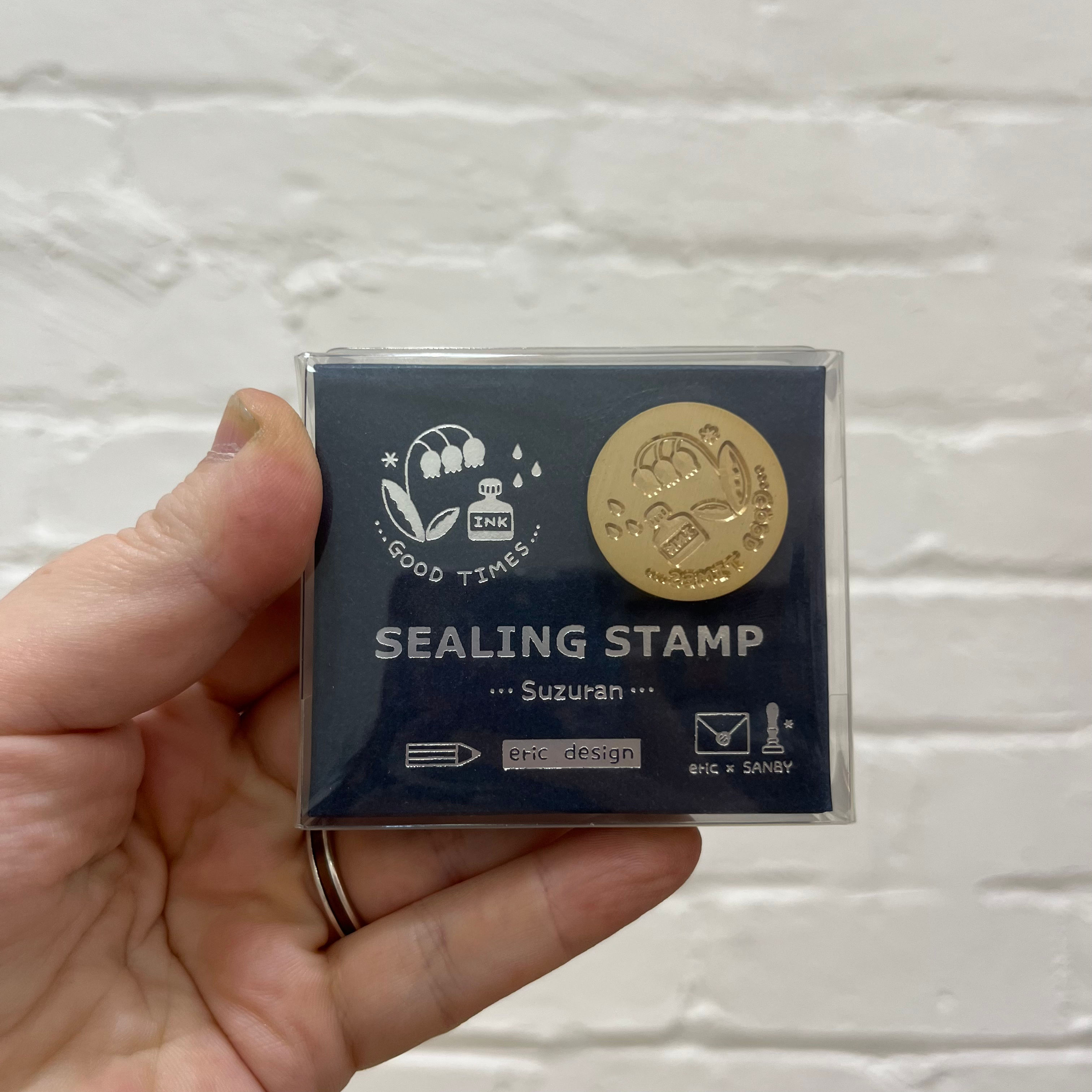 Sanby x eric Wax Seal Stamp Head - Lily of the Valley