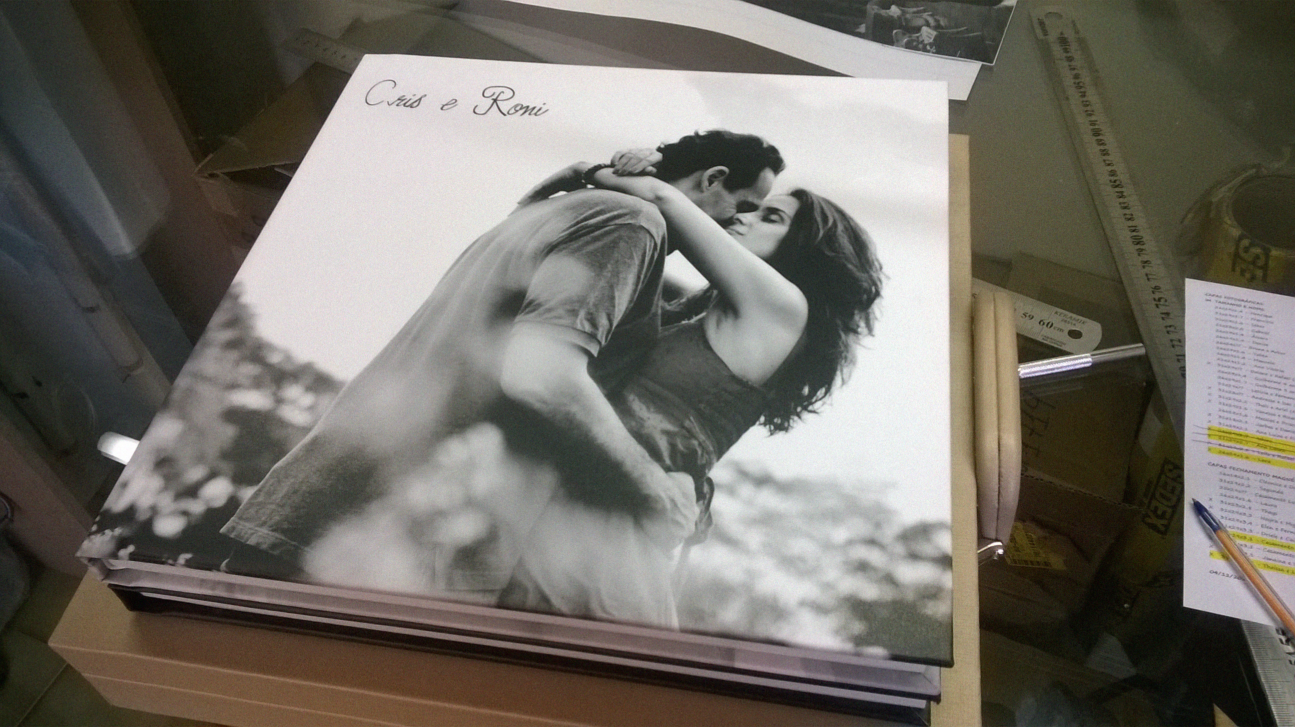Capa Fotográfica para Encadernado 20x40