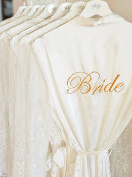 get ready robe bride