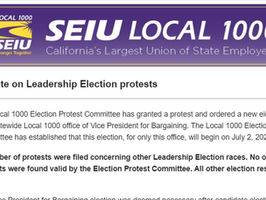 Update: SEIU Local 1000 finalizes president vote
