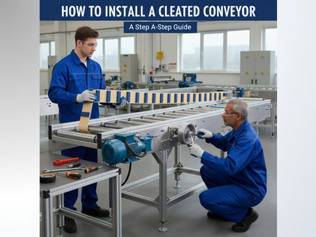 How to Install a Cleated Conveyor?
