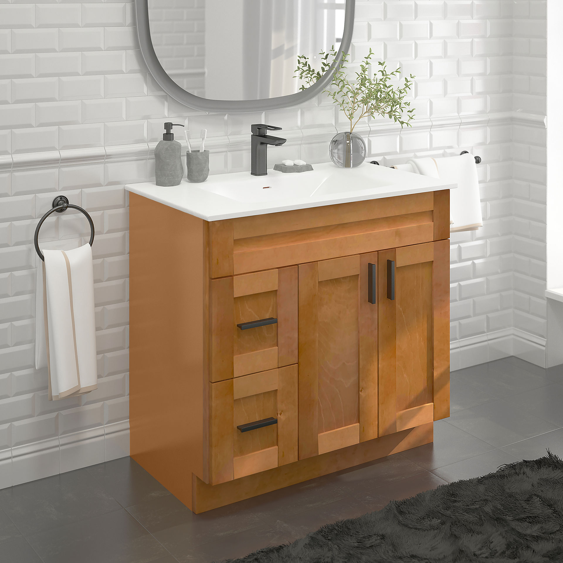bathroom vanity top with sink