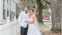 Mr. and Mrs. Bailey | Beaufort Inn & Old Bay Market Place Wedding