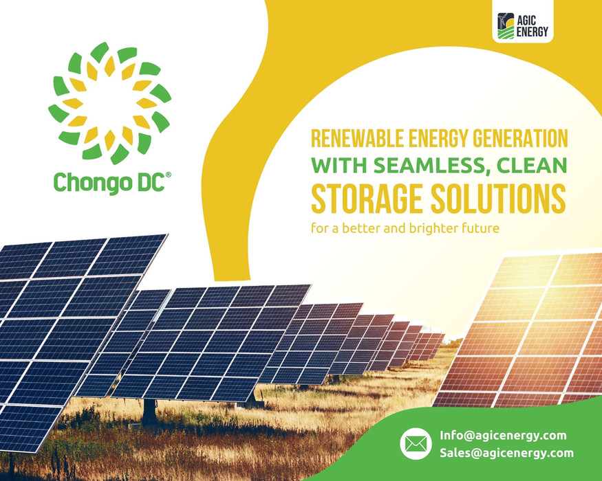 Promotional banner | AGIC Energy Chongo DC