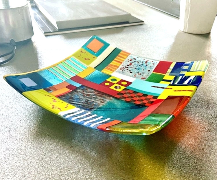 stage de fusing réalisation d'objets en verre