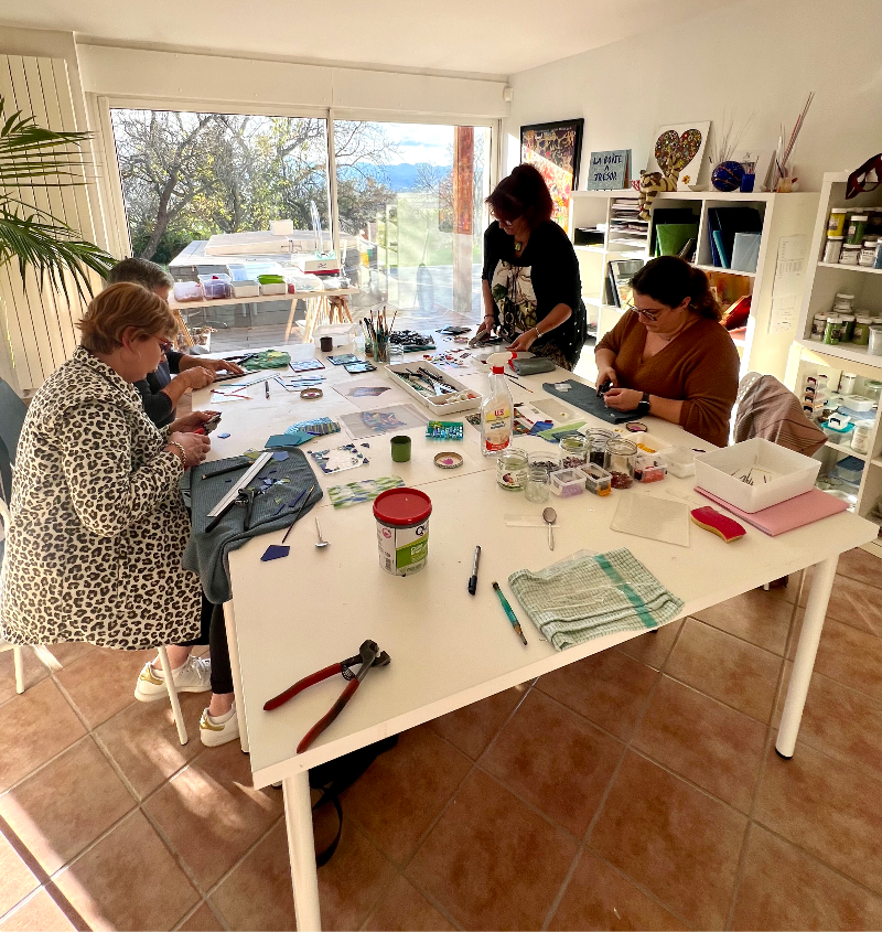 Miniature : Atelier découverte fusing - 4h