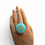 Miniature : Or - Le turquoise - 36 mm