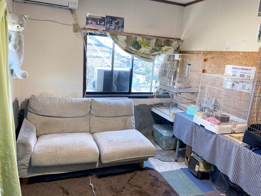 バンブーパームのお客様用個室2