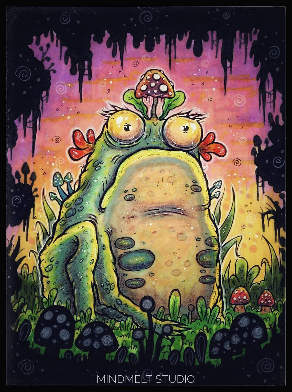 Jakuchu's Frog