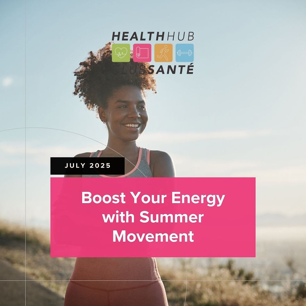 Boost Your Energy with Summer Movement