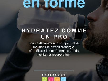 Hydratez-vous comme un pro et boostez votre entraînement !