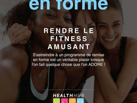 Rendez le fitness amusant et trouvez votre rythme !