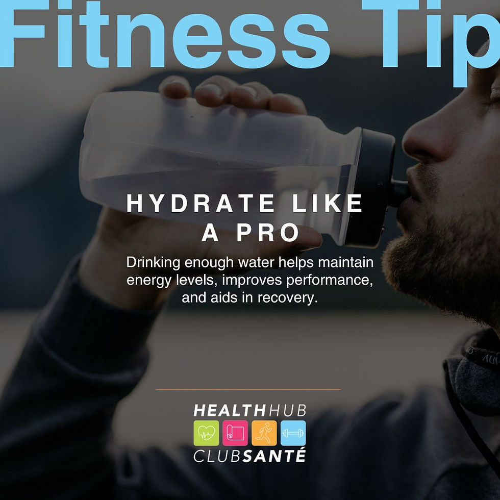 Hydrate Like a Pro and Boost Your Workout!
