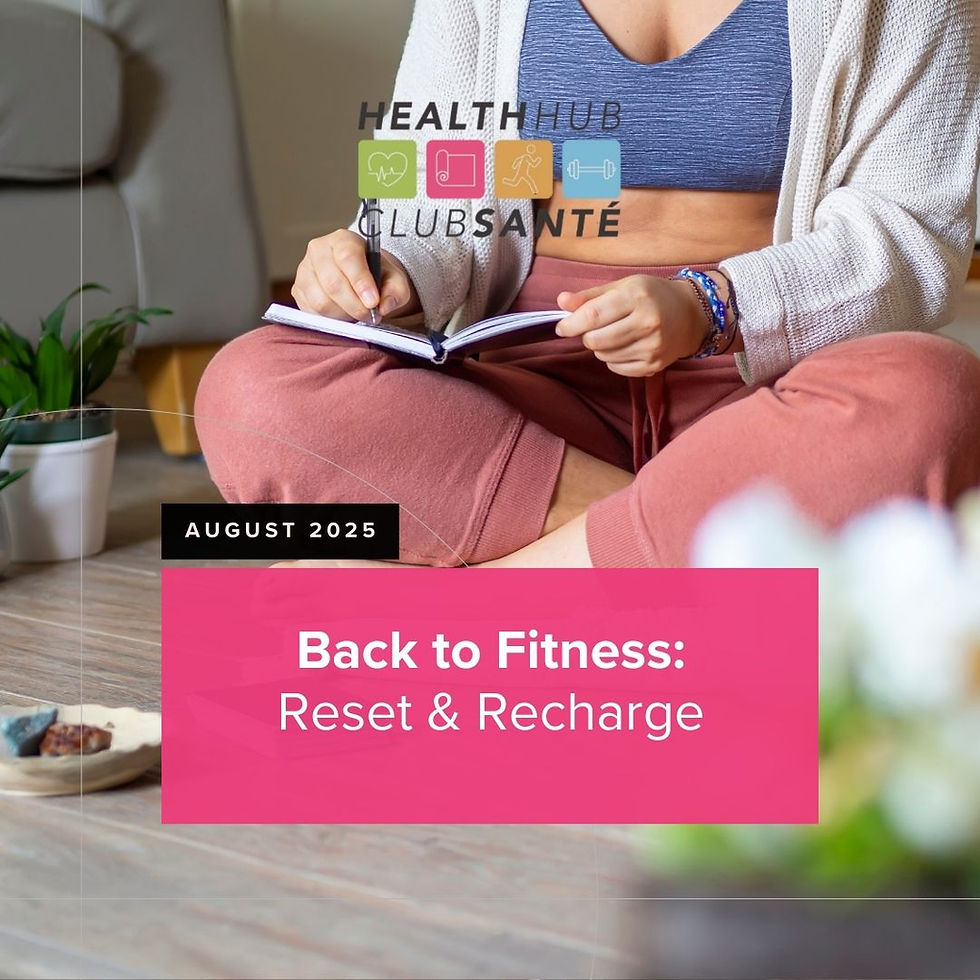Back to Fitness: Reset & Recharge