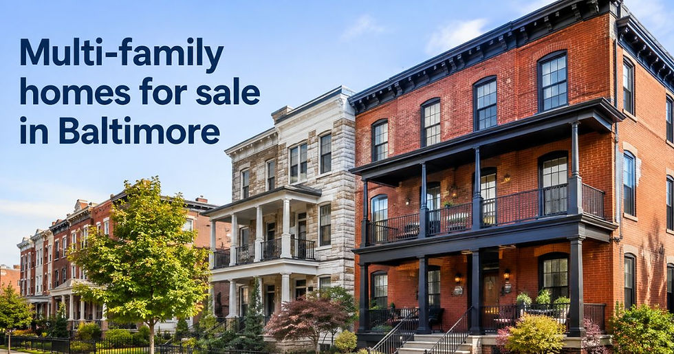 Multi-family properties Maryland