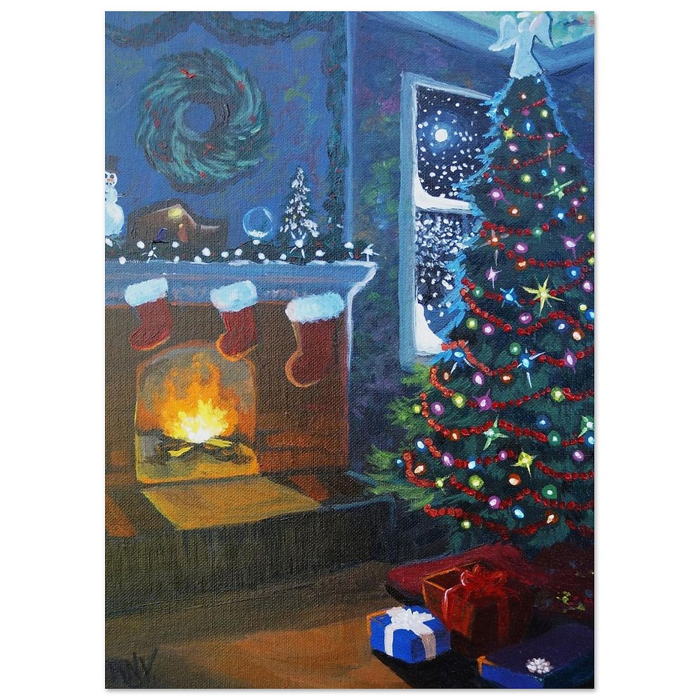 "Cozy Christmas" Prints