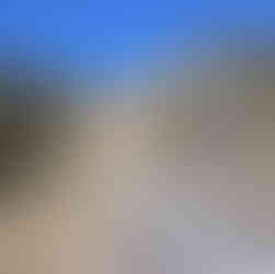 mountain tunnel with square, tan entrance