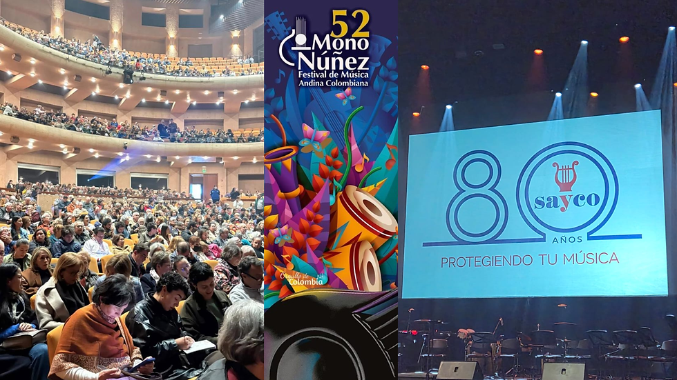 Bogotá abrió el telón del 52° Festival Mono Núñez con una noche inolvidable de tradición y talento