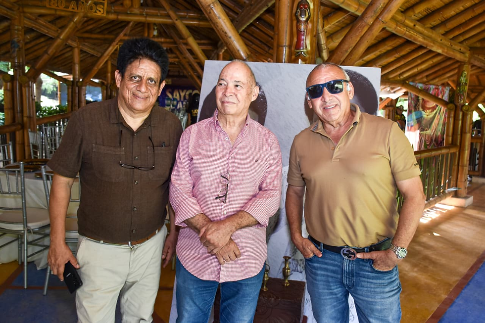 Rafael Travecedo, Julio Rodríguez, Manuel Gámez