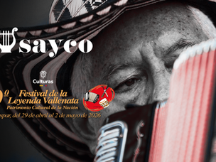 SAYCO presente en el 59º.Festival de la Leyenda Vallenata 2026: música, tradición y homenaje inolvidable al Binomio de Oro 