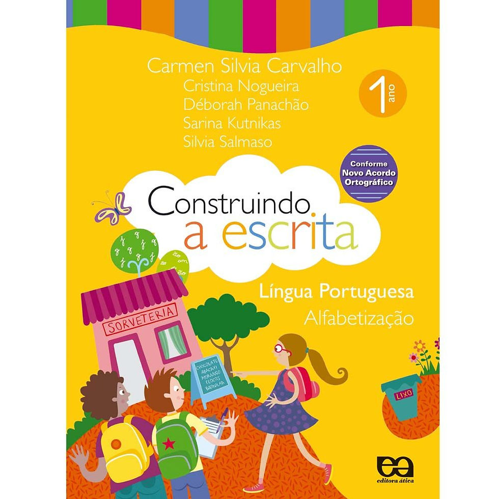 Construindo a escrita - 1 Ano (Grátis)