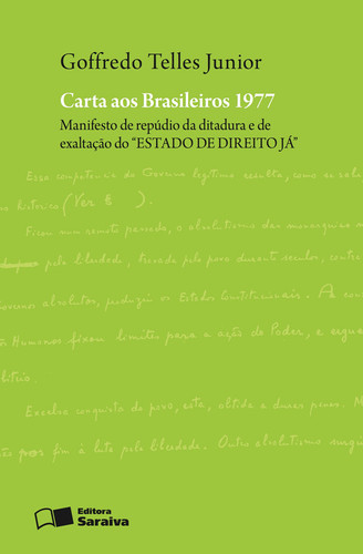 Carta aos brasileiros 1977 | Drive de Estudos