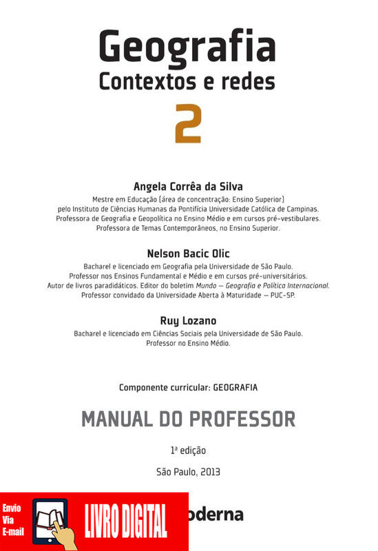 Geografia - Contextos e redes - Volume 2 em PDF