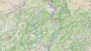 215km Von Walheim durchs Ourtal zum Salmtal