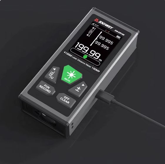 Thumbnail: SNDWAY Meteran Laser Distance Meter Bidirectional SW-DG100