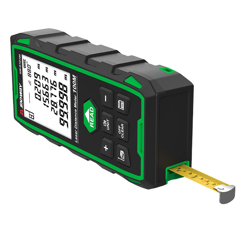 Thumbnail: SNDWAY Meteran Laser Hijau Green Laser Distance Meter 100 Meter SW-GTD100