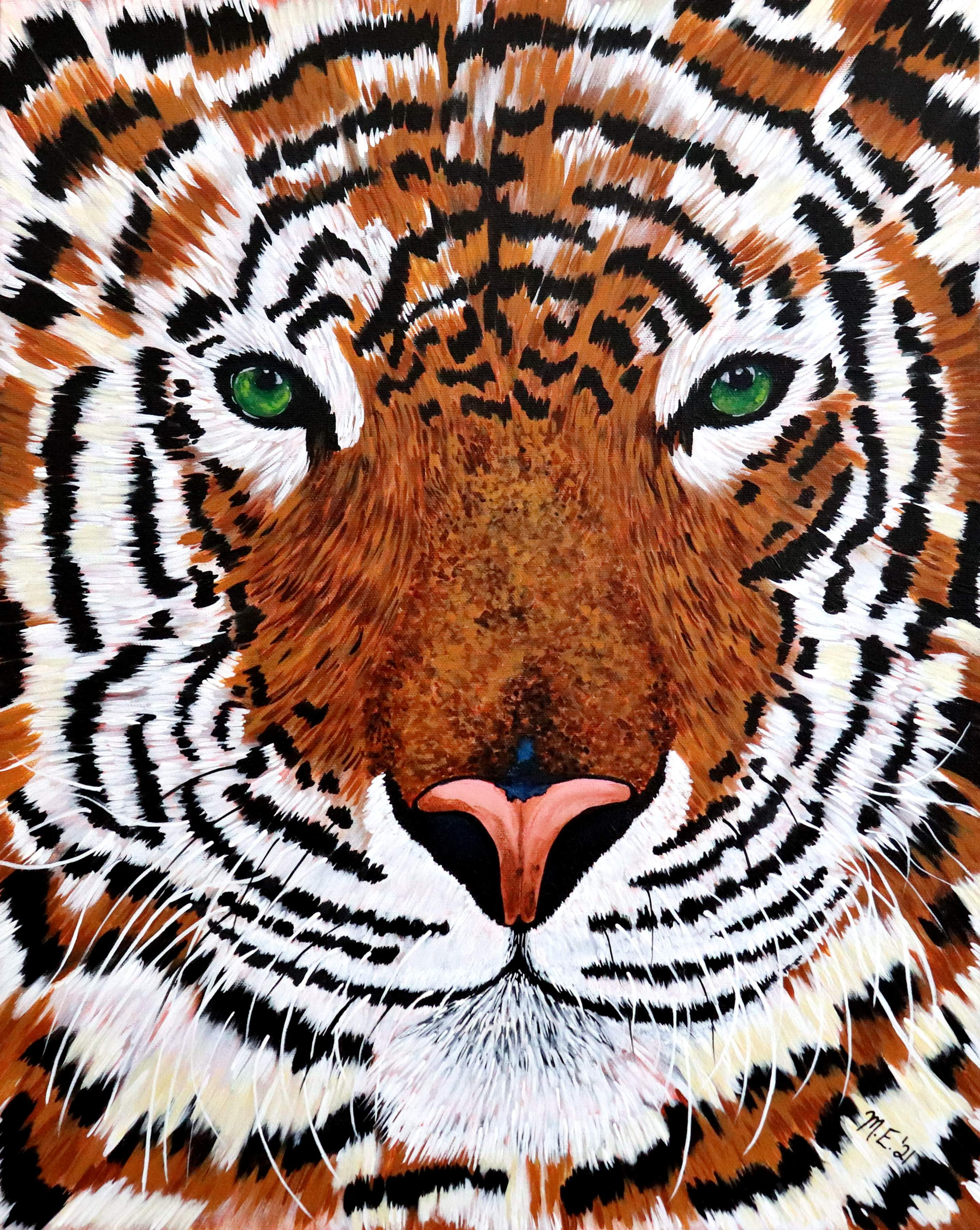 Bengal Beauty (Print) - Blank Notecard