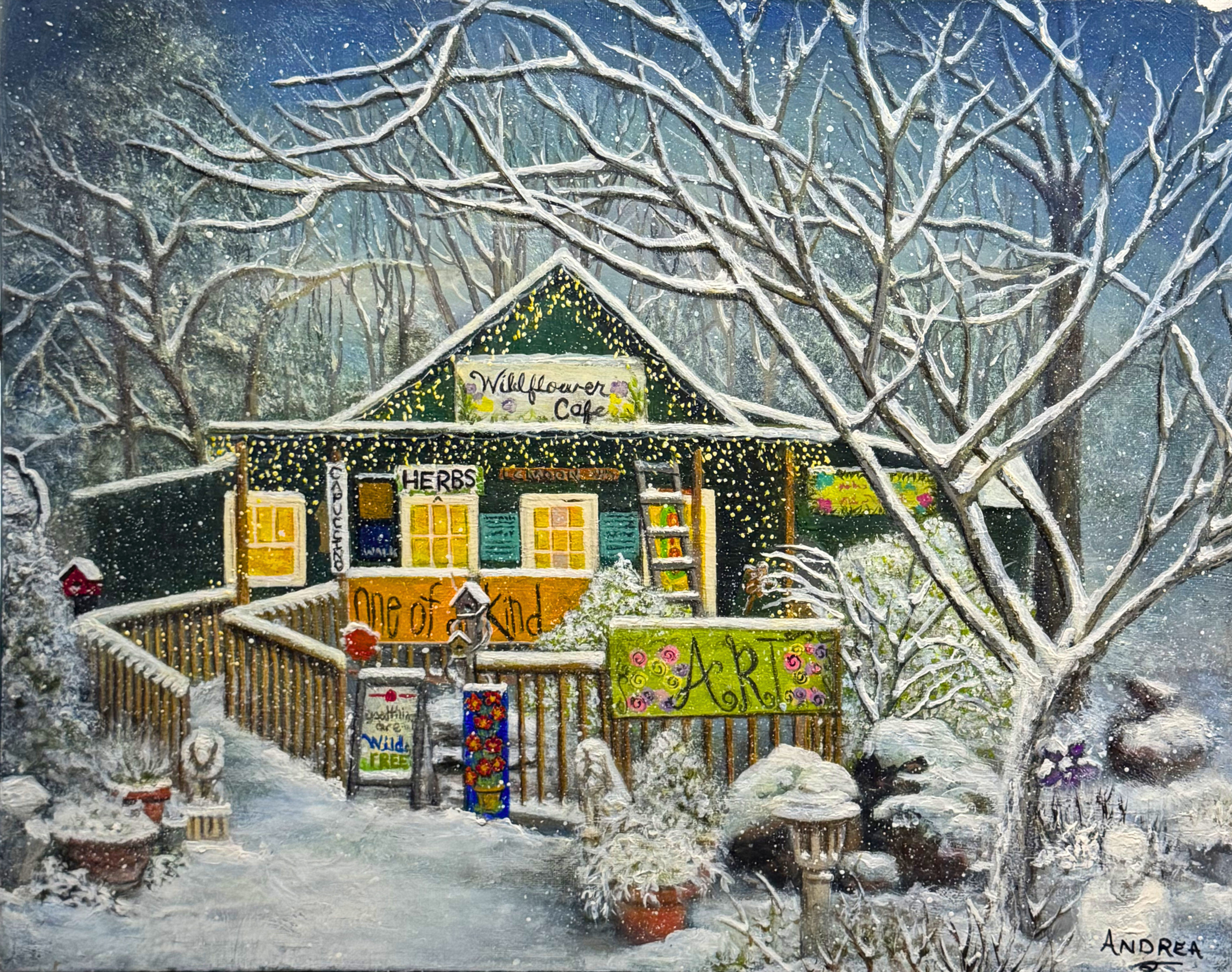Wildflower Postcard - Winter