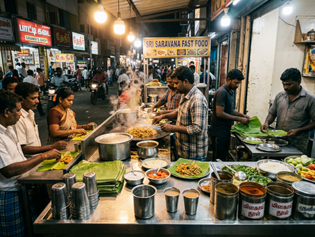 Madurai Famous Foods Jigarthanda Paruthi Paal and Mutton Curry Delight