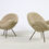 Miniaturbild: Pair of 1950s organic beige Fritz Neth Chairs