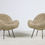 Miniaturbild: Pair of 1950s organic beige Fritz Neth Chairs