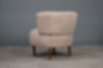 Miniaturbild: Vintage Mid Century Modern 1950s Swedish lounge chair
