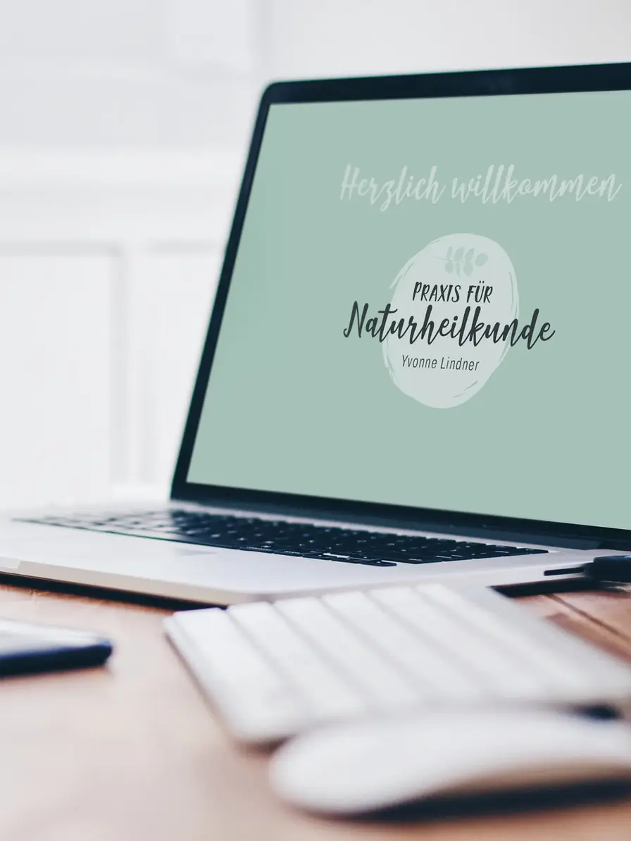 Naturheilkunde Logo Design Vorlage – kreatives und modernes Logo sofort anpassbar