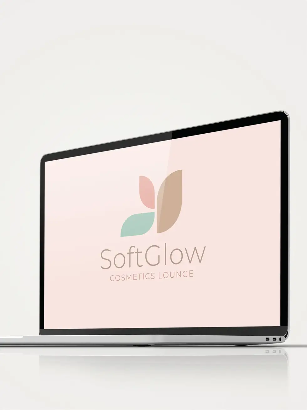 Feminines Logo Design Vorlage – elegantes und modernes Wellness & Kosmetik Logo sofort anpassbar