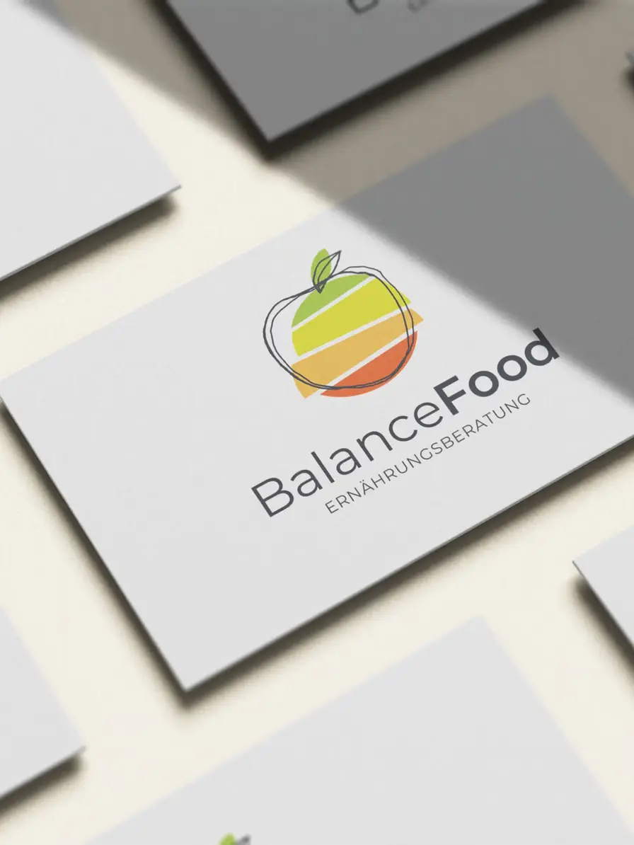Vorgefertigte Apfel Logo Vorlage – modernes Branding Logo Design sofort kaufen und personalisieren