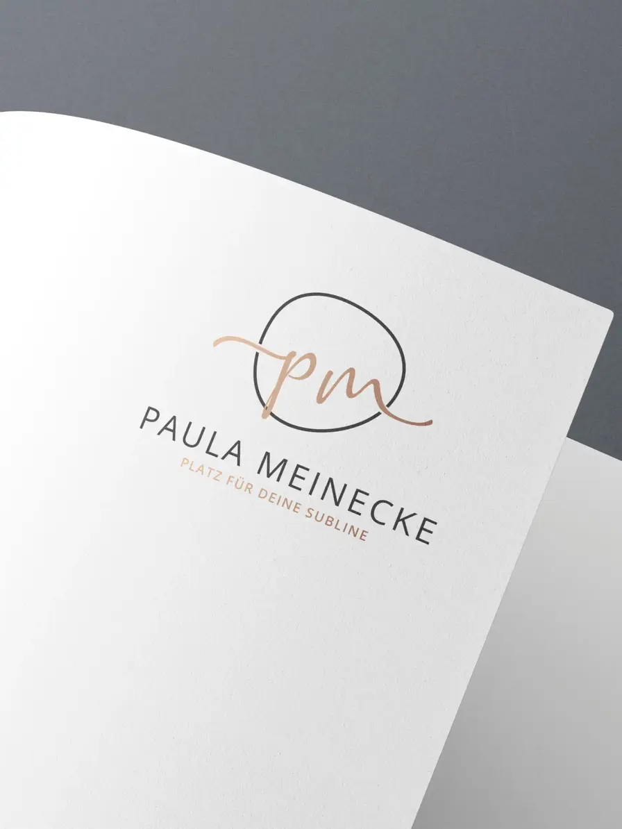 Elegante Monogramm Logo Design Vorlage – elegantes und modernes Logo sofort anpassbar