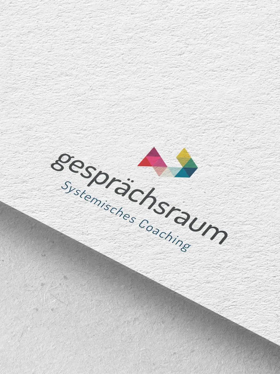 Vorgefertigte bunte Logo Vorlage – modernes Branding Logo Design für Therapie & Coaching sofort kaufen und personalisieren