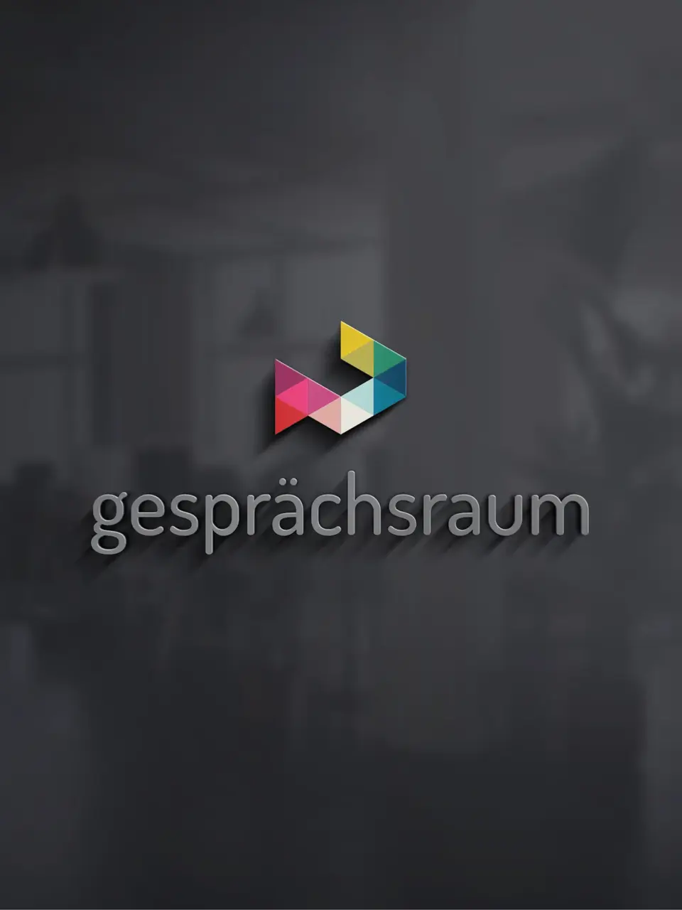 Vorgefertigte bunte Logo Vorlage – modernes Branding Logo Design für Therapie & Coaching sofort kaufen und personalisieren