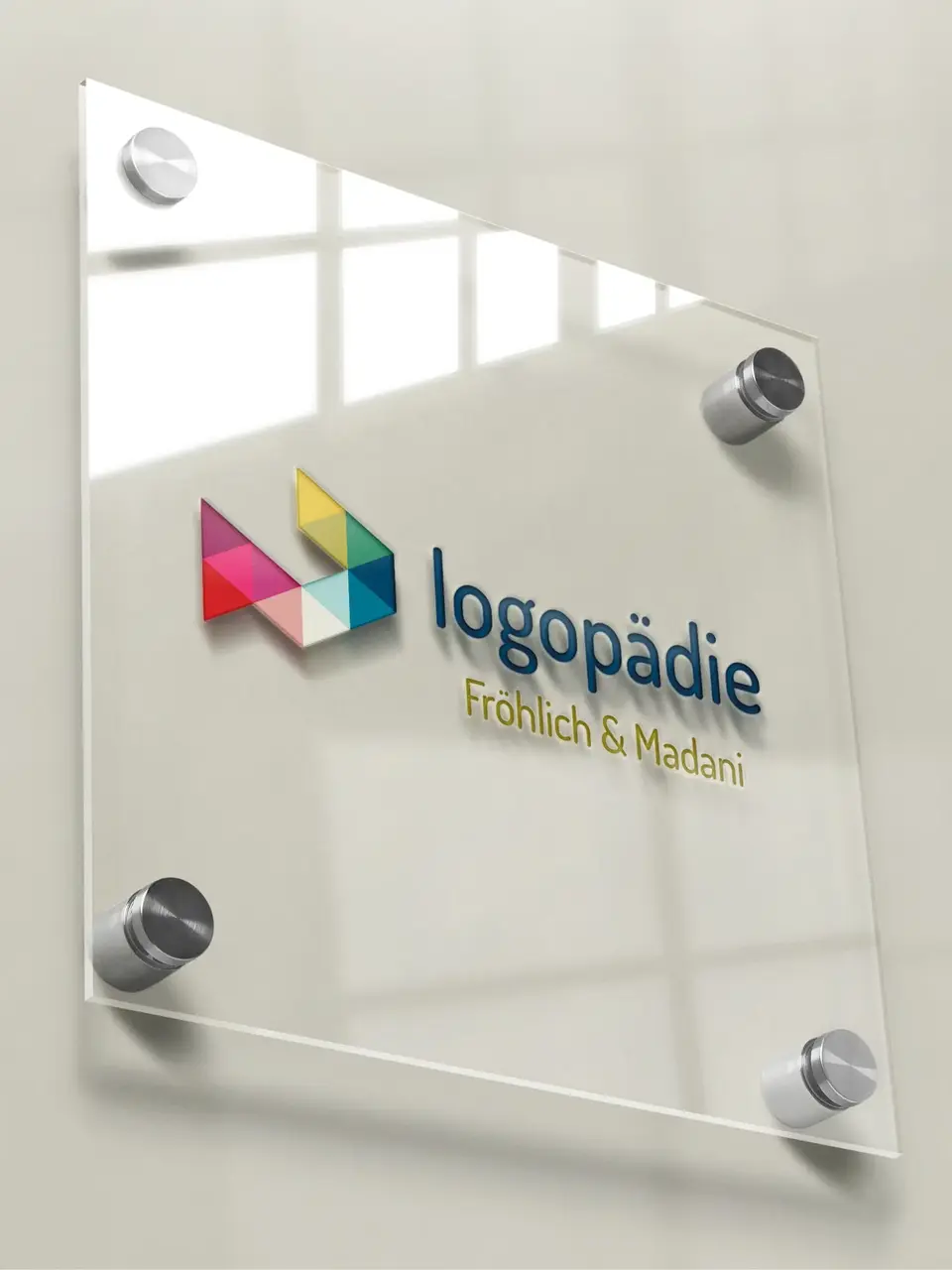 Logopädie Logo Design Vorlage – minimalistisches Branding Logo zum Personalisieren bei MISSMINGA