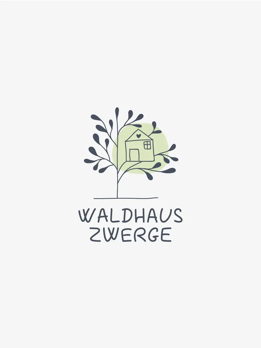 Logo Vorlage Boho Stil – handgezeichnetes fertiges Logo kaufen und für Branding nutzen