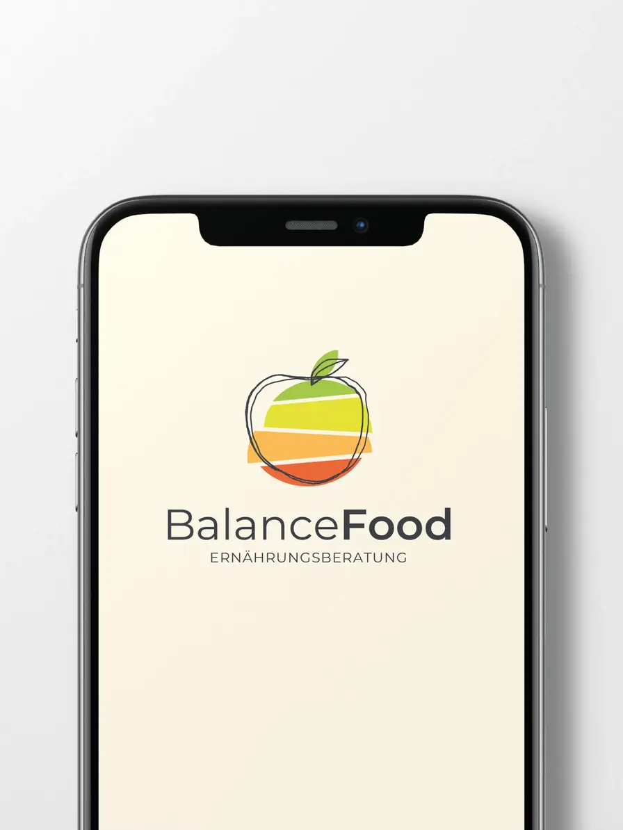 Vorgefertigte Nutriscore Apfel Logo Vorlage – modernes Branding Logo Design sofort kaufen und personalisieren